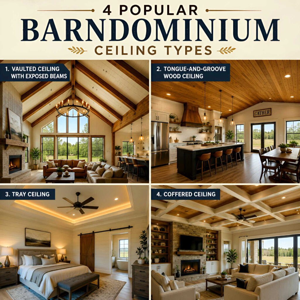 Barndominium Ceiling Design Ideas